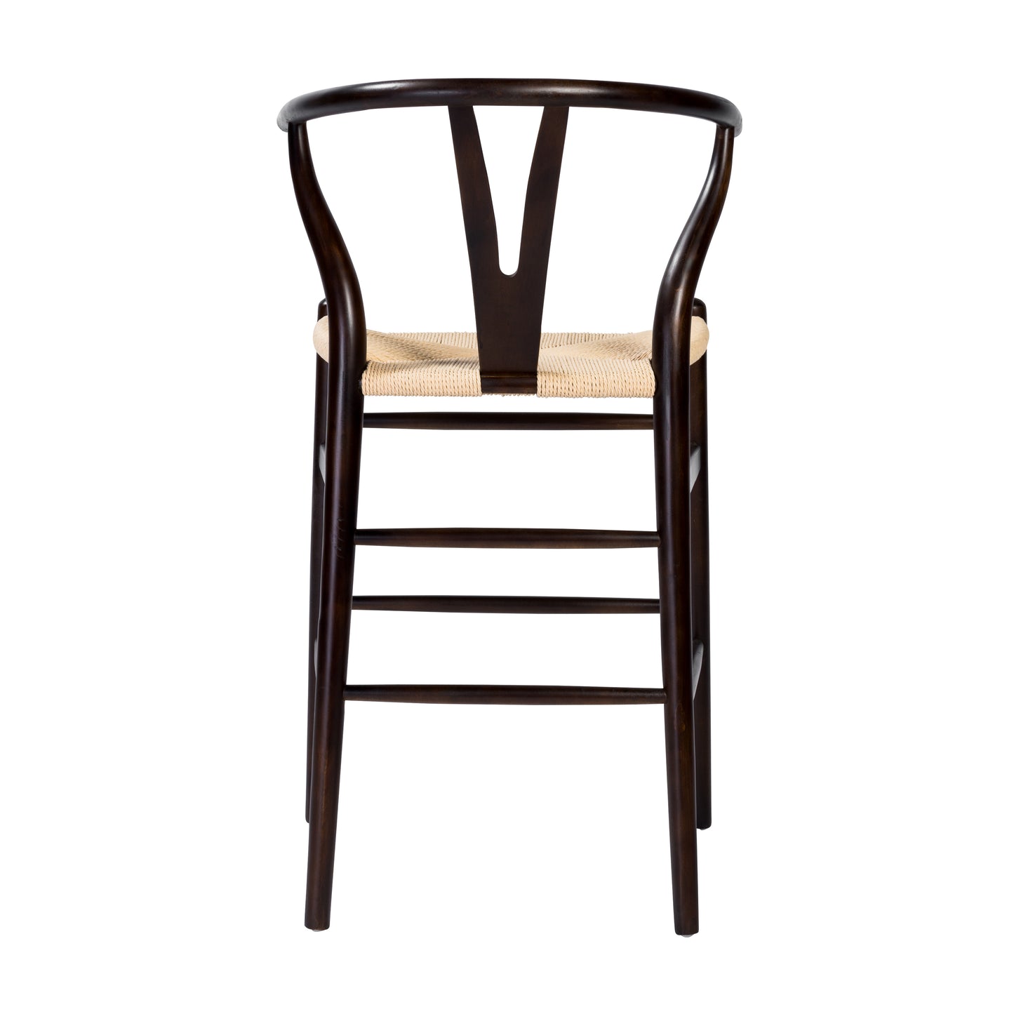 Evelina Counter Stool in Walnut - Set of 1